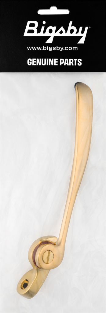 Bigsby Flat Vintage Handle Assembly in Gold, Non-Fixed Tremolo Arm