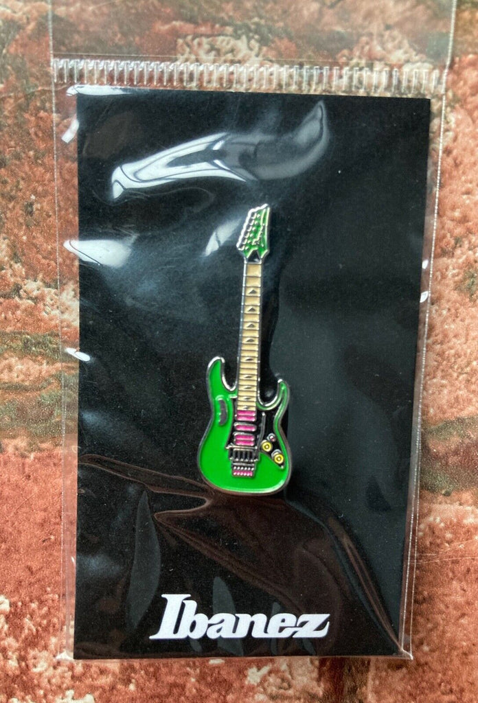 Ibanez Badge Pin - JEM777 Loch Ness Green - Great Electric Guitar Merch / Gift!