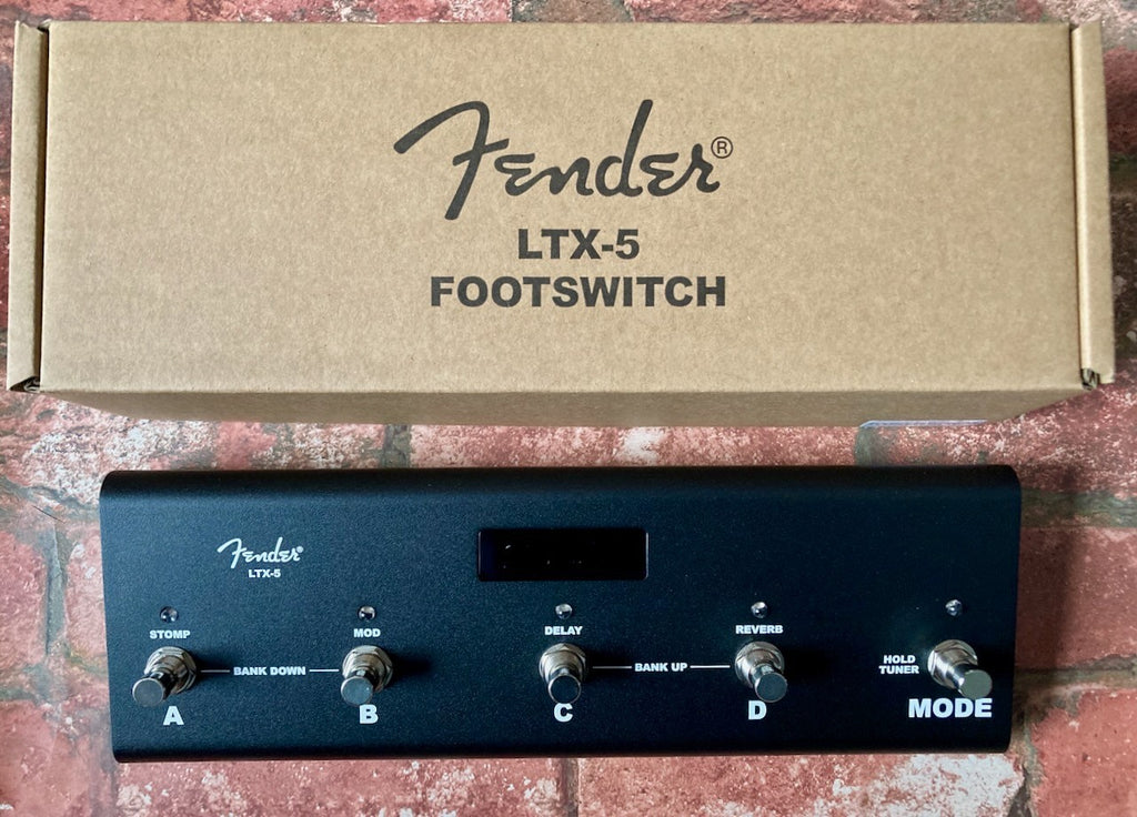 Fender LTX-5 Footswitch for Fender Mustang LTX 50 and Fender LTX 100 Amplifiers