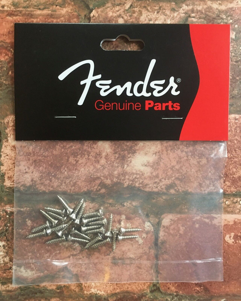 Fender 24 x Pickguard / Scratchplate / Trem Cover / Control Plate Screws Genuine