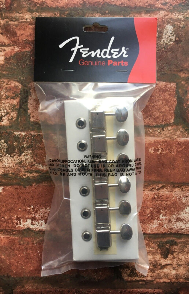 Fender Vintage Nickel Stratocaster Strat Telecaster Tuners, Tuning Machine Heads