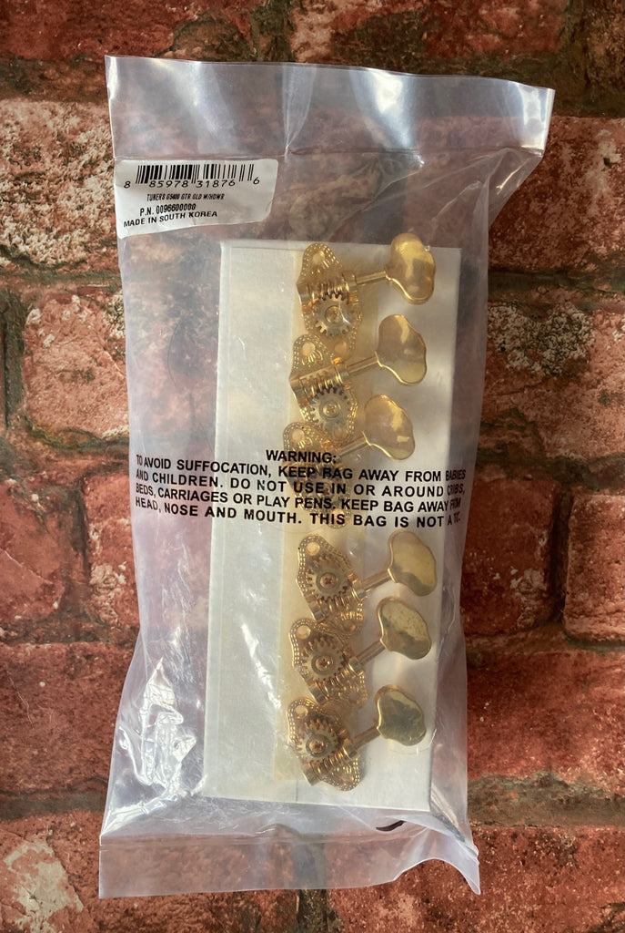 Gretsch Gold Open Back Tuners for Electromatic G5400 Hollow Body Guitars, 3+3