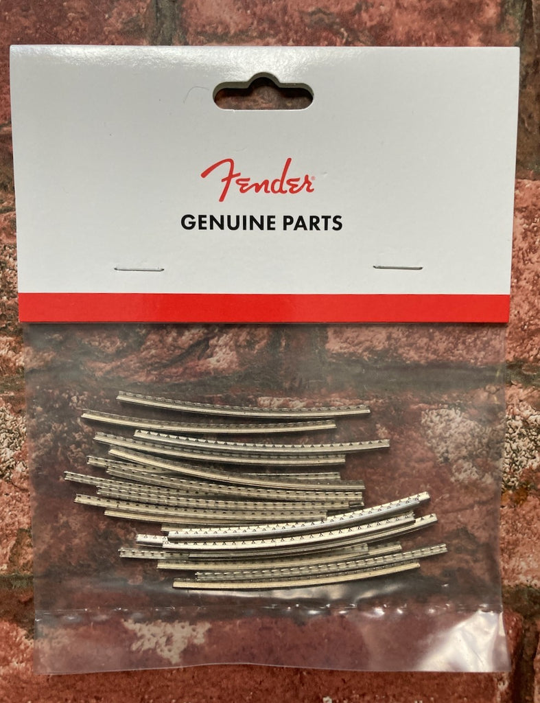 Fender Medium Jumbo Guitar Fret Wire, 24-Pack Nickel, Frets for 9.5" Strat Tele