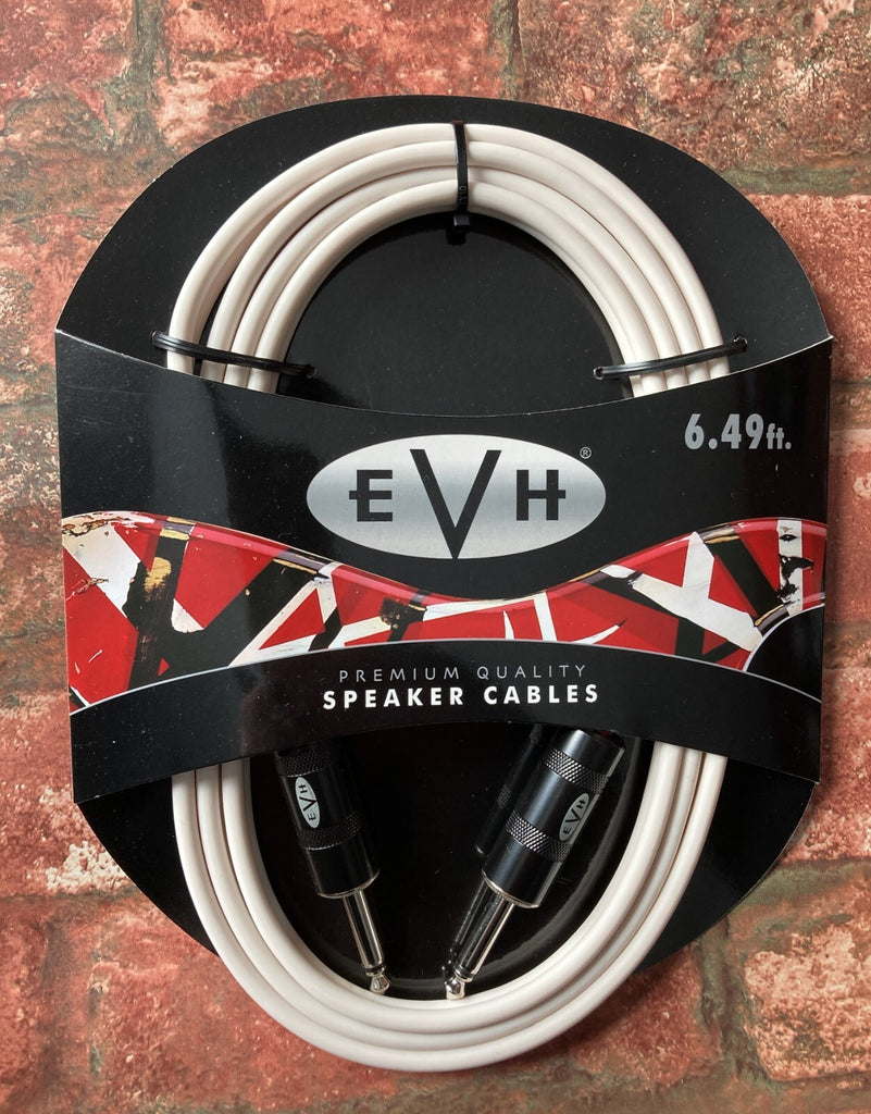 EVH Speaker Cable, 2M / 6.5 Foot, Professional Premium 12 AWG Head to Cab Lead