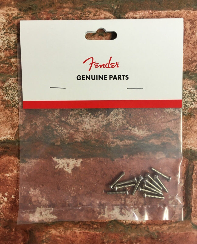Fender American Vintage Stratocaster Saddle Intonation Screws x 12, Nickel