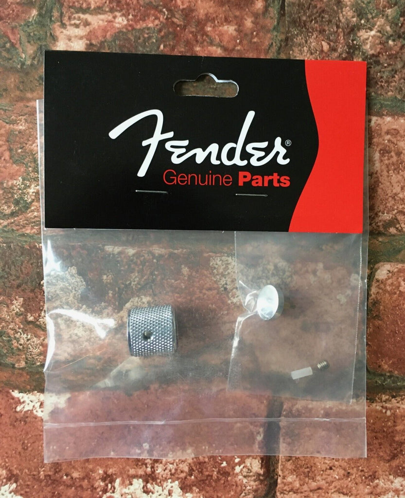 Fender S-1 Switch Knurled Chrome Knob Assembly, for Telecaster & Precision Bass