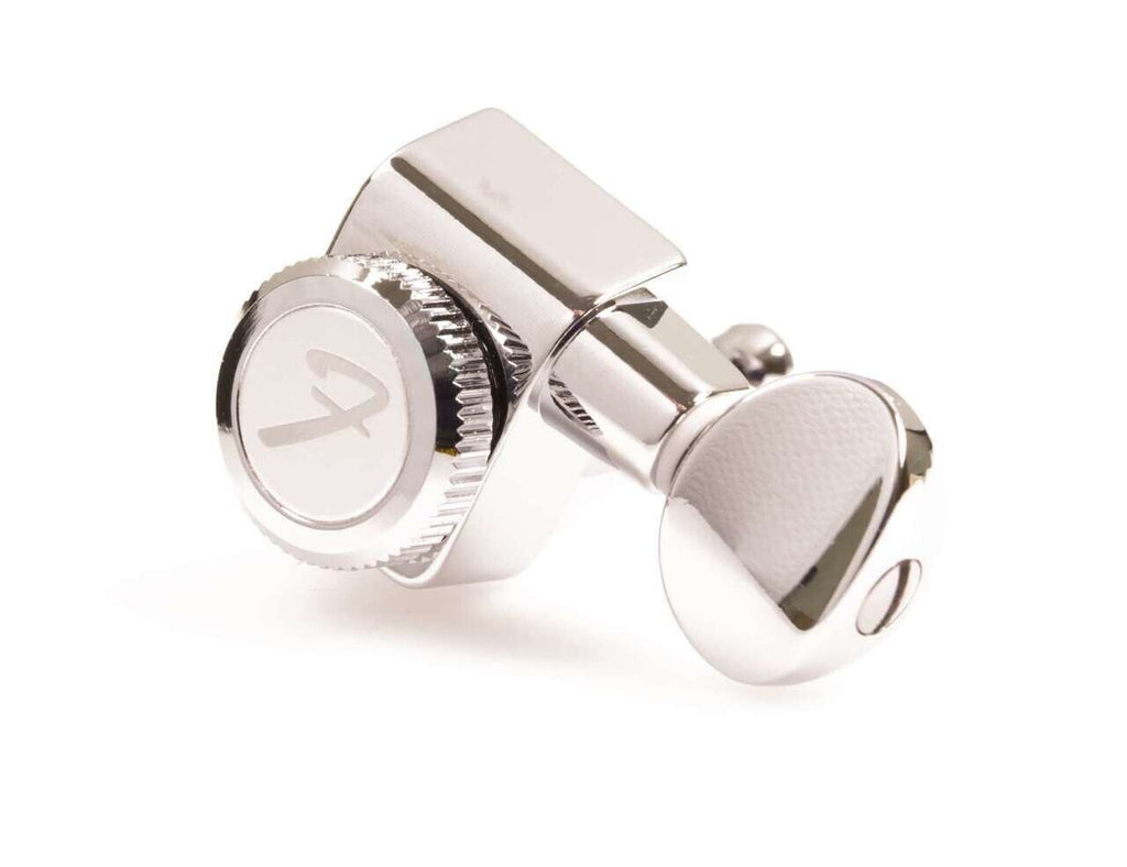 Fender 2-Pin Mount Staggered Locking Tuners with Vintage Style Buttons ...