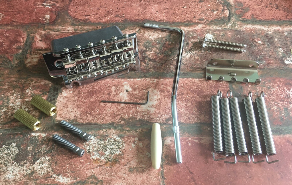 Fender Deluxe 2-Point Strat Stratocaster Tremolo Bridge- Trem with Steel Block