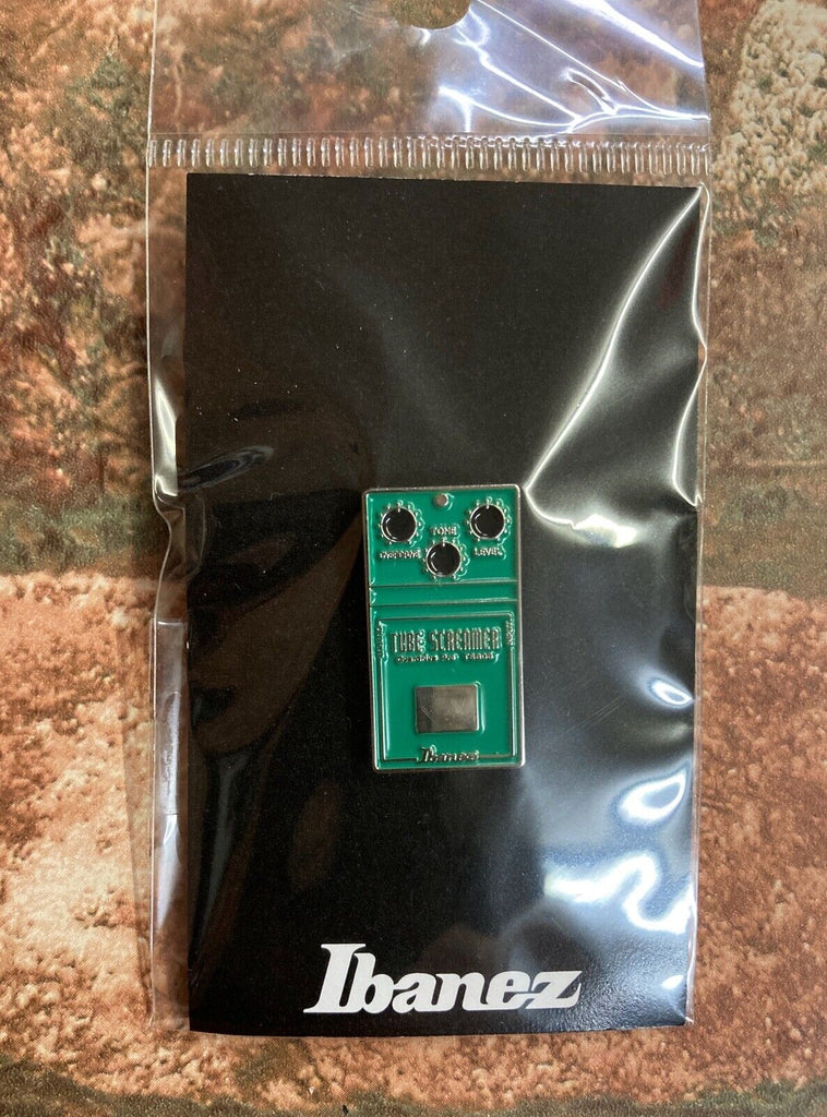 Ibanez Badge Pin - TS808 Tube Screamer - Great Electric Guitar Merch / Gift!