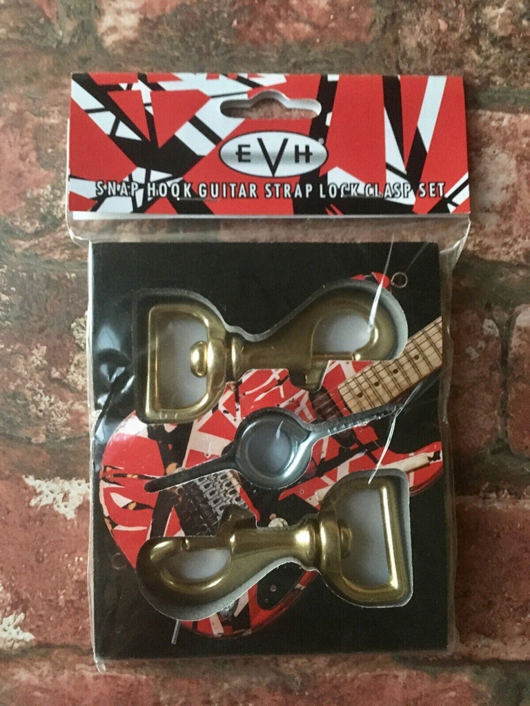 EVH Strap Clasps with Eye Hooks, USA Made Strap Button / Strap Lock Replacements