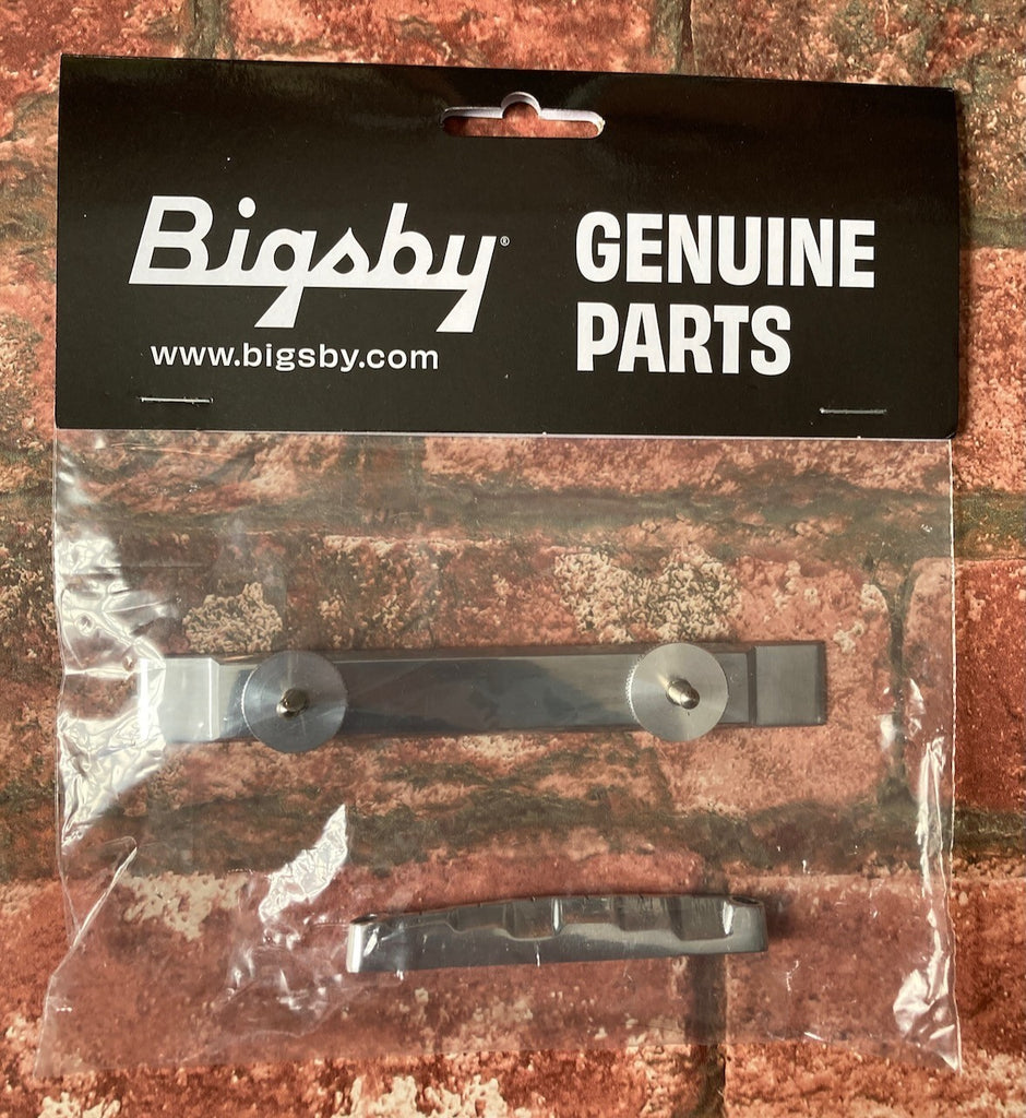 Bigsby Bridge Assembly for Gretsch Guitars with Plain 'G' in Polished Aluminum
